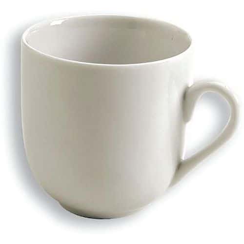 Tasse Cafe Boule 10 Cl Blanc - Girard