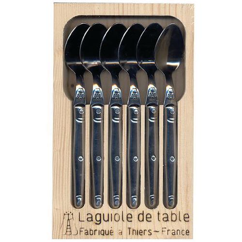 Cafes X6 Laguiole Inox         Coffret - Laguiole