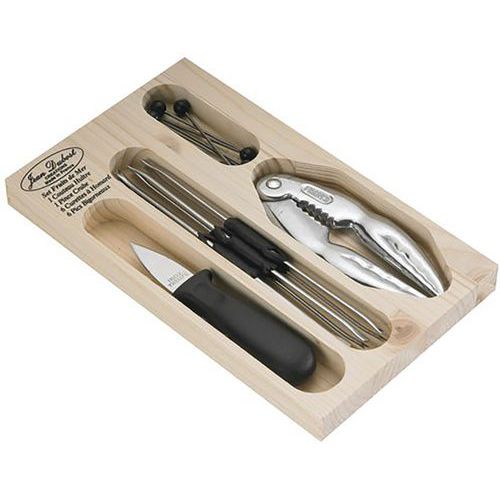 Coffret Ustensiles Fruits De Mer Inox - Jean Dubost