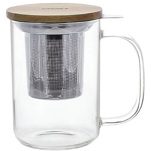 Mug Infuseur Verre Simple Paroi 450 Ml - Ogo Living