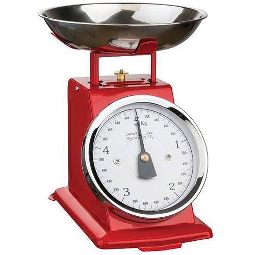 Balance Mecanique Rouge 5Kg /20G - Ogoliving