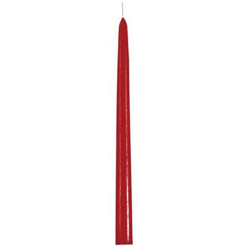 Bougie Flambeau D22 H290 Rouge - La Française