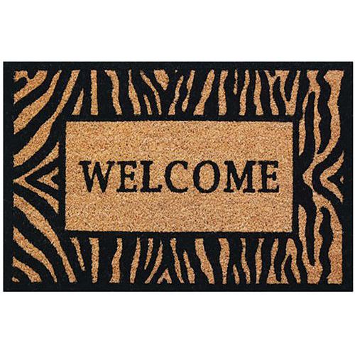 Tapis Coco Naturel 40X60Cm Welco.Zebre - Idmat