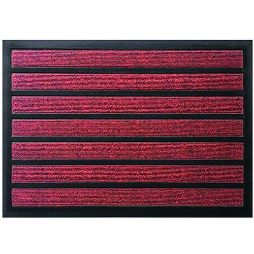 Tapis Combi Absorbant Rouge 40X60Cm - Idmat