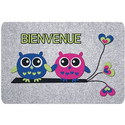 Tapis Greyflock Chouette 40X60Cm - Idmat