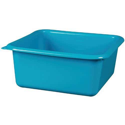 Cuvette Carree 9.5L Bleu Green Line - Aluminium Et Plastiq