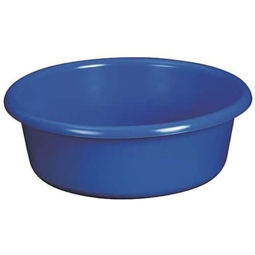 Cuvette Ronde 6.5L Ø36X12Cm Bleu - Aluminium Et Plastiq