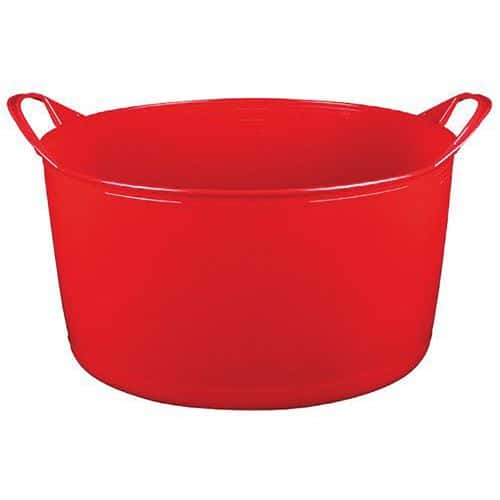 Panier Souple Multi Usages 15L Rouge - Aluminium Et Plastiq