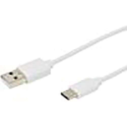 Cordon Usb Type C M / Usb M 3A 1M Blan - Erard