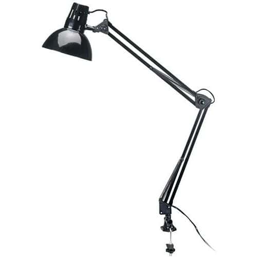 Lampe Metal Architecte Noire 70Cm - Mathias Luminaires