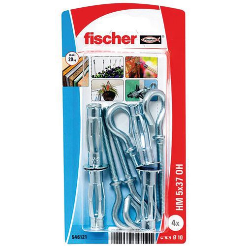 Cheville Corps Creux Piton Hm5X37 Bl/4 - Fischer