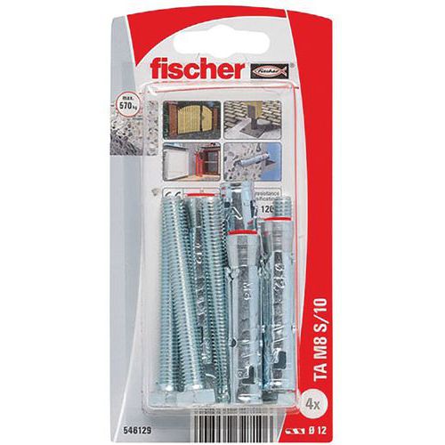 Cheville Lourde Tam 8S Bl/4 - Fischer