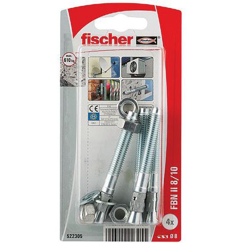 Goujon Fbn Ii 8/10 /4K Nv - Fischer Fixation