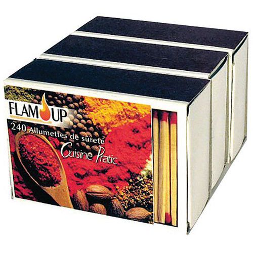 Allumettes Cuisine Tripack (3X240) - Flam Up