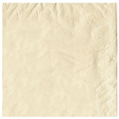 Serviette 40X40Cm 3Plis Blanc X20 - Weekend