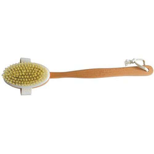 Brosse De Bain En Bois 37Cm - Msv