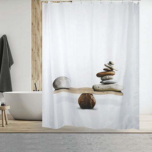 Rideau Douche 180X200 Polyester Spirit - Msv