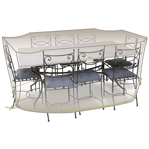 Housse Table Rect. Chaises 8-10 Pers. - Jardiline