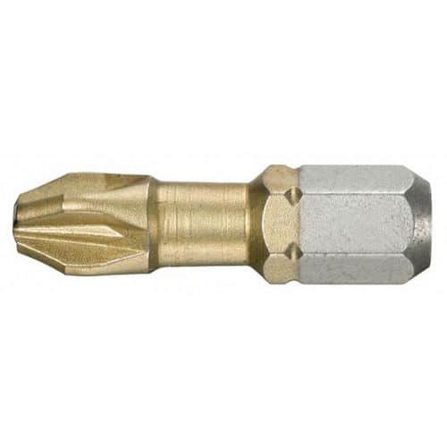 Embout 1/4 en titane pour vis POZIDRIV® ED.13T - Facom