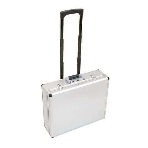 Valise trolley aluminium vide