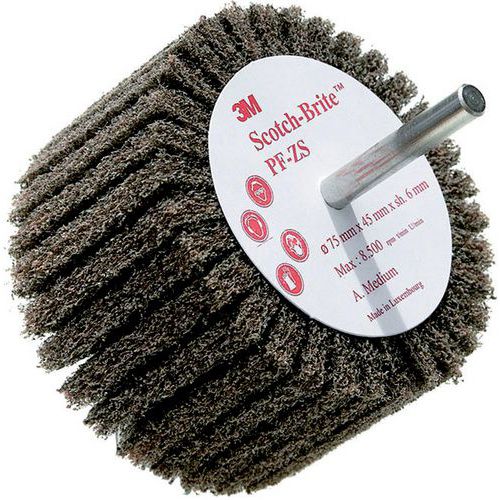 Brosse à lamelles PF-ZS - Grain très fin