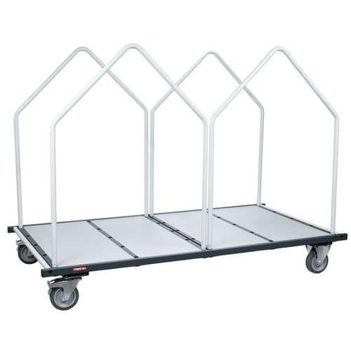 Chariot porte matelas 400 kg 4 ridelles  - FIMM