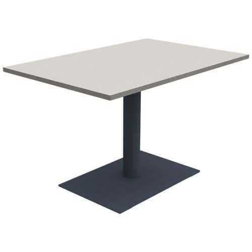 Table Mano T6 rectangulaire plateau stratifié alaisé Mobidecor