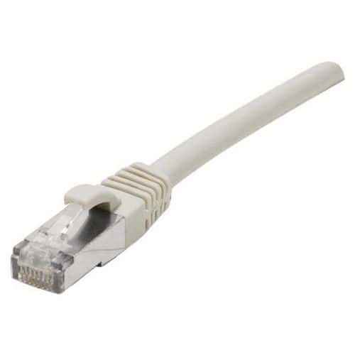 Cordon patch RJ45 - Câble droit Cat. 6 - Blindé SFTP - Gris