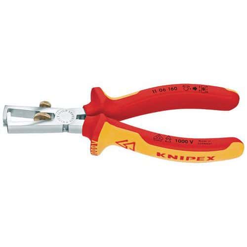 Pince à dénuder isolée 1000 V VDE Knipex