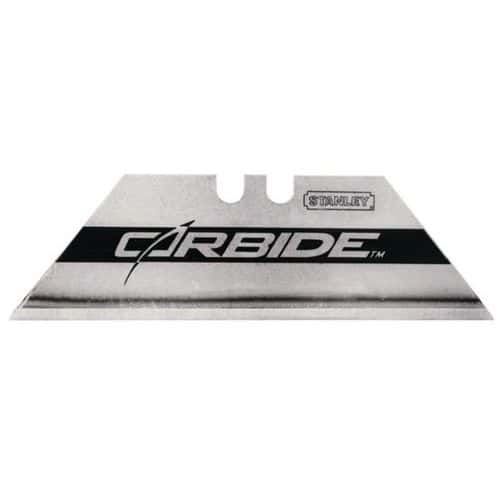 Lame Carbide trapèze pour couteau à lame rétractable - Largeur 19 mm