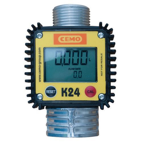 Compteur digital K24 en aluminium - Cemo