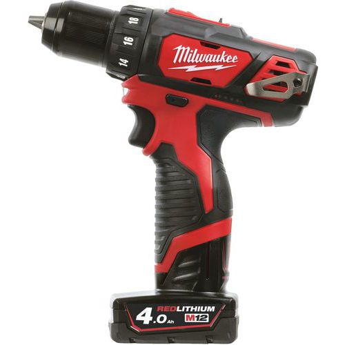 Perceuse-Visseuse 2 vitesses 4,0Ah 38 Nm M12 BDD-402C - Milwaukee