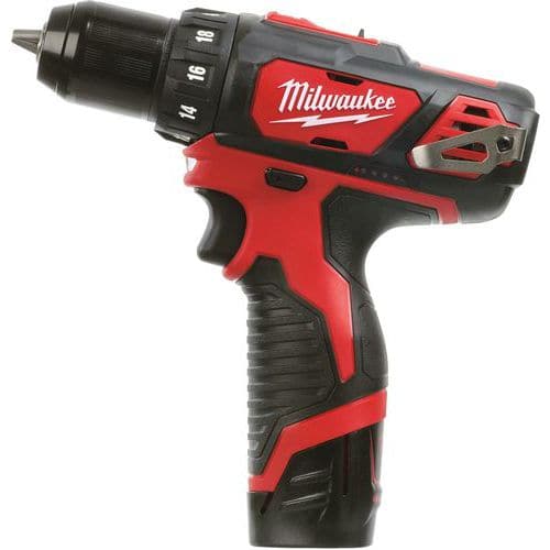 Perceuse-Visseuse 2 vitesses 2,0Ah Red Li-Ion 30 Nm M12 BDD-202X - Milwaukee