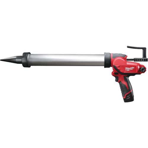 Pistolet a Colle 600ml 12V 2,0Ah 1780 Nm tube en alu M12 PCG 600A-201B - Milwaukee