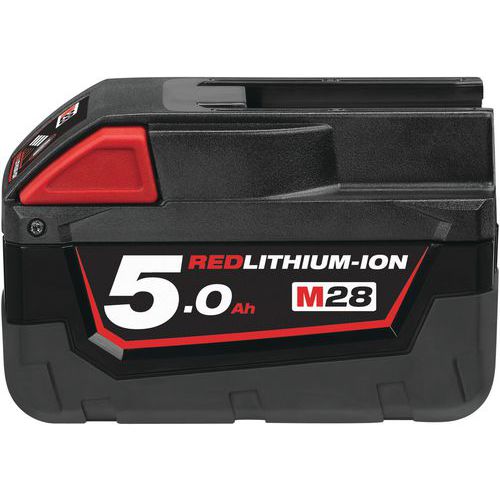 Batterie 28V 5,0Ah Red Lithium, Systeme M28 - Milwaukee