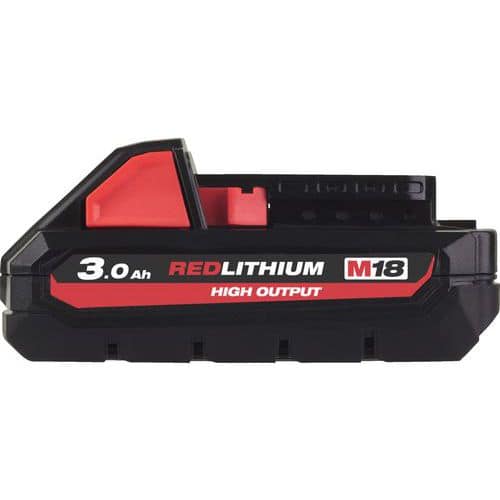 Batterie M18 HB3 - 18V 30Ah HIGH-OUTPUT Red Lithium - Milwaukee