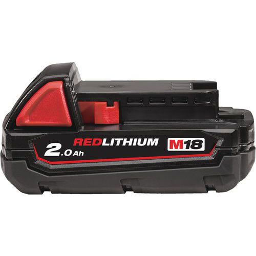 Batterie 18V 20h Red Lithium systeme M18 - Milwaukee