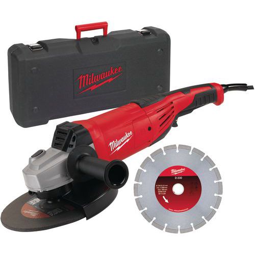 Meuleuse 2200W 230mm AG 22-230 D-SET - Milwaukee