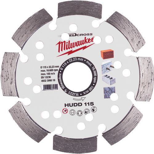 Disque diamant a rainurer HUDD - Milwaukee