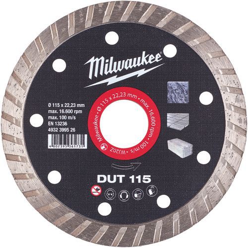 Disque diamant DUT - Milwaukee