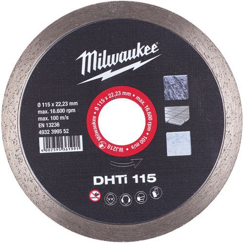 Disque diamant DHTI - Milwaukee