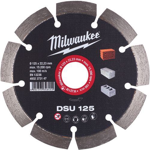 Disque diamant DSU - Milwaukee