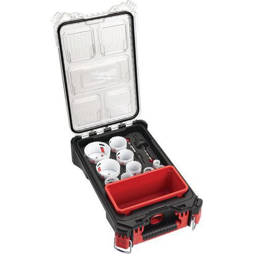 Coffret Scie Cloche Hole Dozer Systeme Packout - Milwaukee