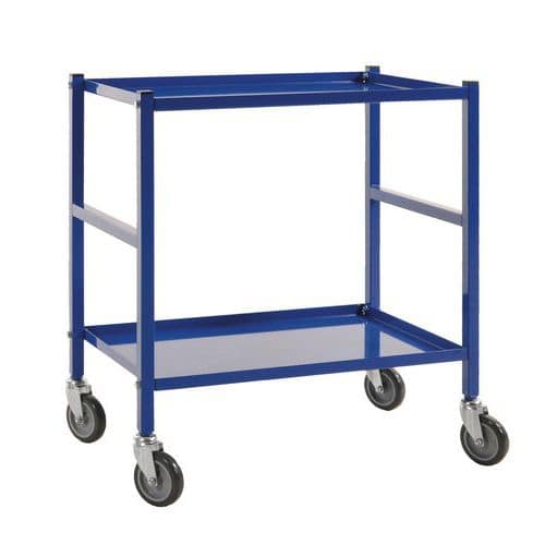 Chariot de service 2 tablettes_Kongamek