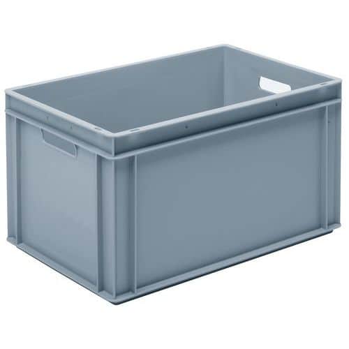 Bac gerbable norme Europe gris RAKO - 60 L