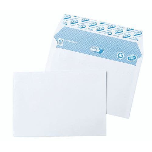 Enveloppe blanche 80 g - Boîte de 500