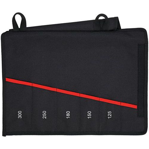 Trousse en polyester pour 5 pinces-clés vide 430 x 325mm - KNIPEX