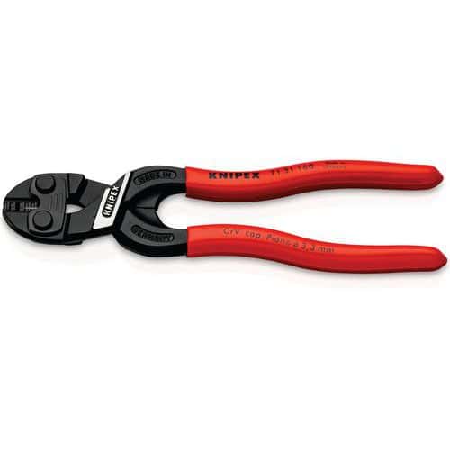 Coupe-boulons compact CoBolt® tranchant ajouré 160mm PVC - KNIPEX