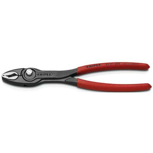 Pince multiprise frontale et latérale Twingrip 200mm PVC - KNIPEX