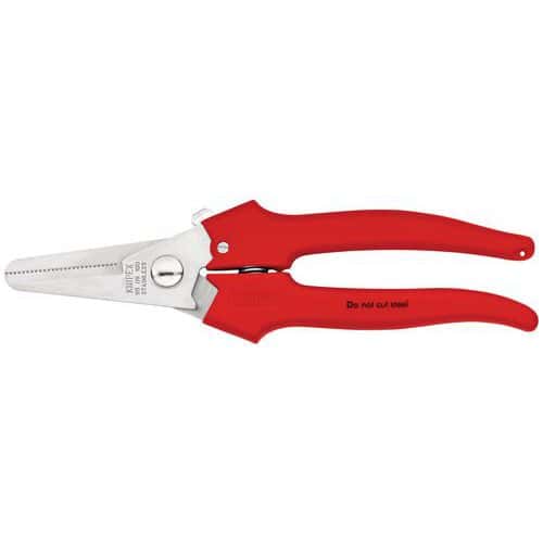 Ciseaux universels coupe-tout 190mmAcier/Acier inoxydable - KNIPEX